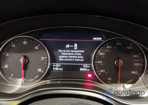 2013 Audi A6 2.0T Premium z USA, uszkodzony, nr VIN WAUGFAFC6DN024880